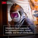 3M Adflo Powered Air Purifying Respirator with 3M Speedglas Welding Helmet 9100-Air, 35-1101-00SW