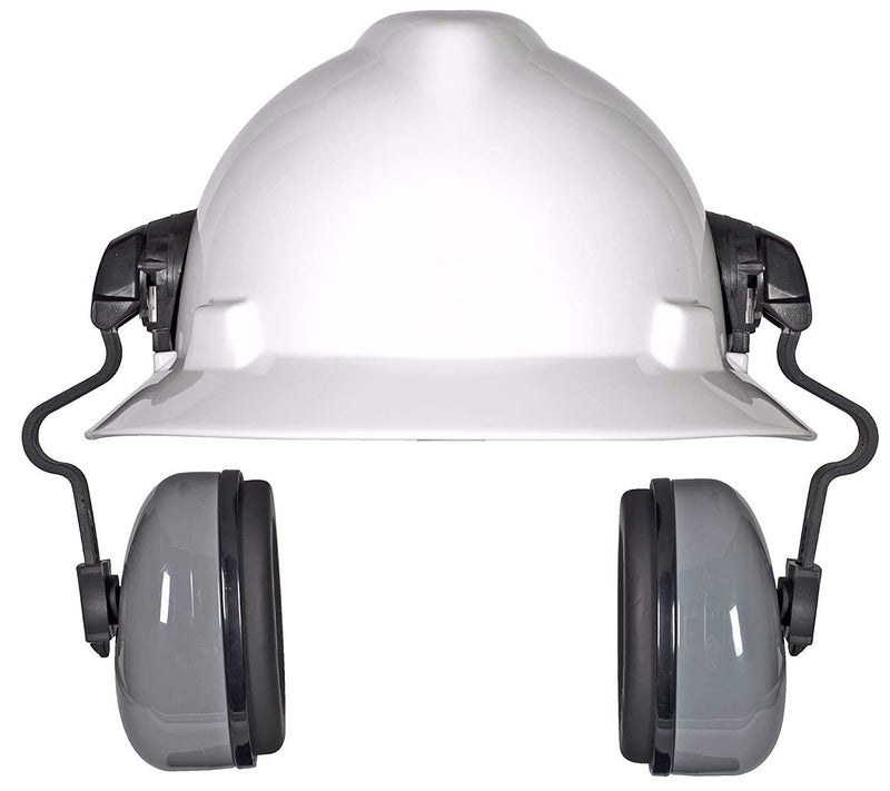 MSA Safety 10129327 Non-Electronic Helmet Mounted Earmuff, 25 dBA
