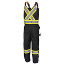 Insulated Waterproof Overall Safety Bib Pants - Easy Boot Access