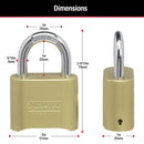 Master Lock 175 Resettable Set-Your-Own Combination Lock