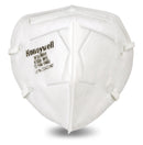 DF300 N95 Flatfold Disposable Respirator- Box of 20, White,One Size Fits All