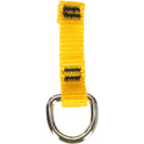 3M DBI-SALA Fall Protection for Tools, 1500003,Attachment Point with Single D-Ring, 05" X 225", On One End for Tools Up to 2 lb.s, 10-Pack