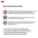 3M™ Virtua™ Cord Control System Protective Eyewear, VC215AF, Clear Anti-Fog Lens, 1.5 Dioptre, Pack of 20