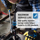 JET Torque Wrench 1/2-Inch Drive Click - 250-ft/lb Torque - Super Heavy Duty