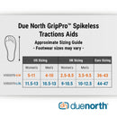 Due North GripPro Spikeless Ice Cleats - Perfect for Transitioning Between Indoor/Outdoor Surfaces - 22 Hi-Vis Chevrons for Maximum Grip