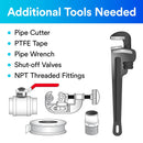 PK/2: 3M Aqua-Pure Whole House Scale Inhibition Inline Water System AP430SS