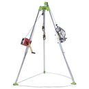 PeakWorks V85026 - Tripod, 3-Way 60' (18 m) Self Retracting Lifeline, 65' (20 m) Man Winch and Bag - Confined Space Kit