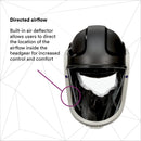 PK/2: 3M M-300 Series Versaflo Respiratory Hardhat Assembly M-307, with Premium Visor and Faceseal
