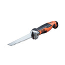 Klein Tools 31737 Folding Jab Saw/Drywall Saw, Hand Saw with Lockback at 180 and 125 Degrees and Tether Hole