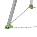 PeakWorks V85011-7' (2 m) Tripod with Chain and Pulley - Confined Space