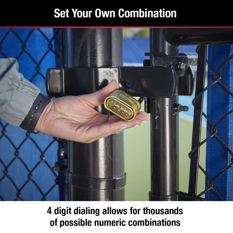 Master Lock 175 Resettable Set-Your-Own Combination Lock