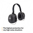3M PELTOR 67123-case X5B Behind-The-Head Earmuffs (Pack of 10)