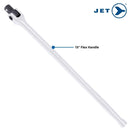 JET 20-Piece 1/2-inch Drive SAE, 6 Point, Ratchet Wrench Chrome Socket Set, 600323