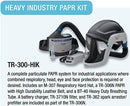 3M Versaflo TR-300N+ HIK Heavy Industry Powered Air Purifying Respirator PAPR Kit. Each