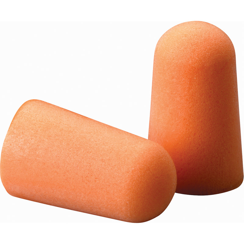 3M™ 1100 Foam Earplugs, Orange, One Size Fits Most, 29 dB NRR, Uncorded. 200 Pairs