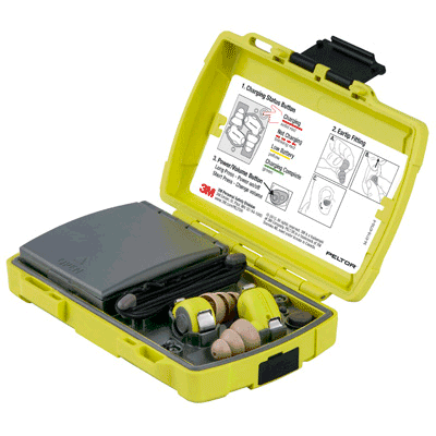 3M PELTOR LEP-100C Yellow Replacement Charging Case. Each
