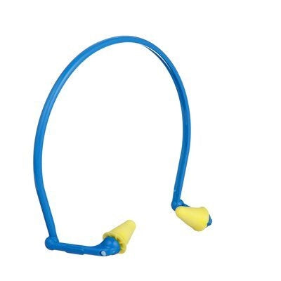 3M E-A-Rflex 350-1001 Banded Hearing Protector, Blue/Yellow. Each