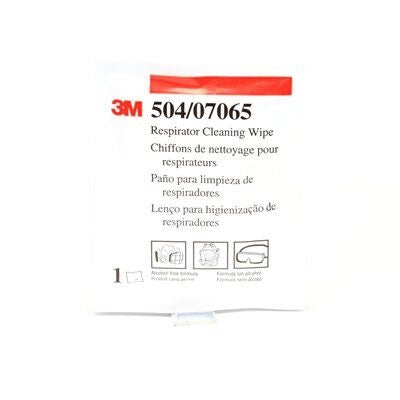 3M 504 Alcohol-Free Respirator Cleaning Wipes. Box/100 EA