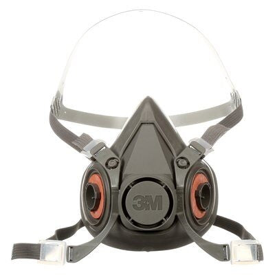 Case/24: 3M 6300 Half Facepiece Reusable Respirator, Large