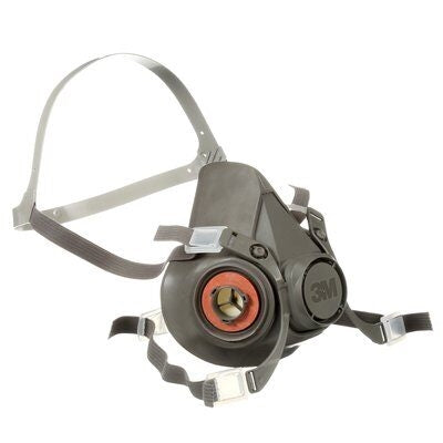 Case/24: 3M 6300 Half Facepiece Reusable Respirator, Large