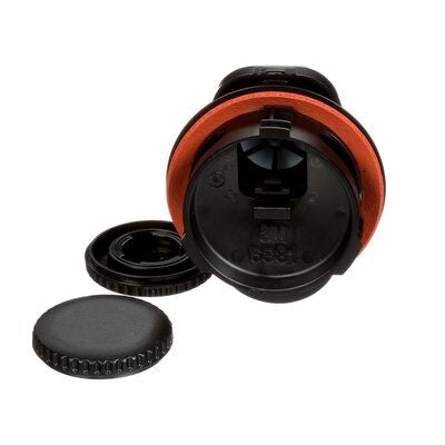 Case/5: 3M Replacement DIN Port Adapter, 6884, black