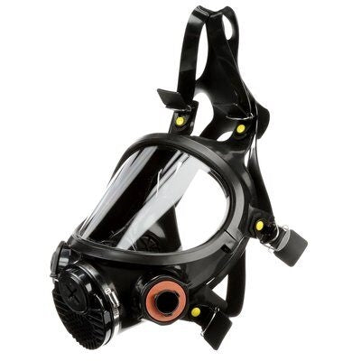 3M 7800S-M Full Facepiece Reusable Respirator, medium. Each