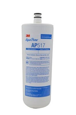 3M Aqua Pure AP517 Under Sink Replacement Filter Cartridge. Each