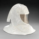 3M H-422 Hood Assembly, with Inner Shroud & Hard Hat, White, Standard. Each