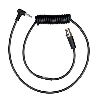 3M PELTOR FL6CT Patch Cord, Black. Each