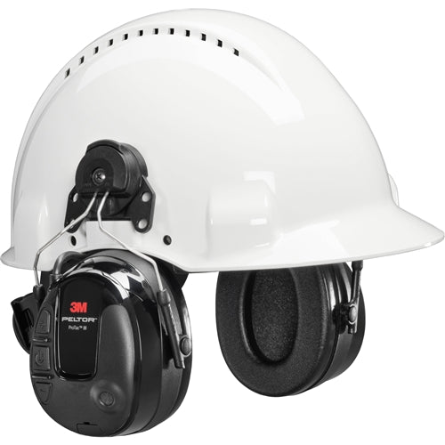 3M PELTOR MT13H221P3E ProTac III Headset with Hard Hat Mount Attachment. Each