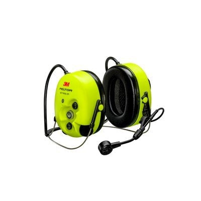 3M PELTOR MT15H7BWS6-111 WS ProTac XPI Level Dependent Bluetooth Headset, FLX2, Neckband, Yellow, NRR 24 dB, CSA A