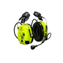 3M PELTOR MT15H7P3EWS6-111 WS ProTac XPI Level Dependent Bluetooth Headset, FLX2, Helmet Attached, Yellow, NRR 26 dB, CSA A