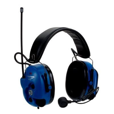 3M PELTOR MT7H7F4010-NA-50 LiteCom Pro II Two Way Radio Headset, Communications Headset Headband, Royal Blue. Each
