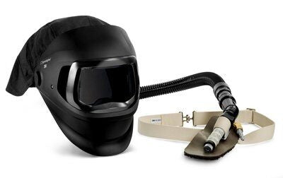 3M Speedglas 26-5702-00SW Fresh-Air III Supplied Air Respirator (SAR) with V-100 Valve and 9100 FX-Air Welding Helmet (Auto-Darkening Filter sold separately). Each