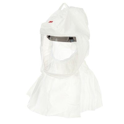 3M Versaflo S-433S-5 Hood with Integrated Head Suspension, White, Small/Medium. Case/5