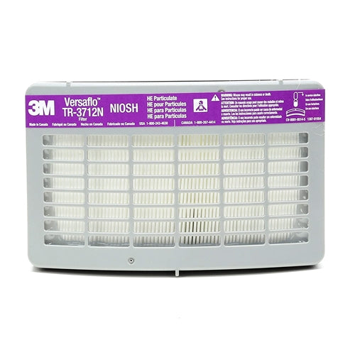 3M Versaflo TR-3712N High Efficiency (HE) Filter. Each