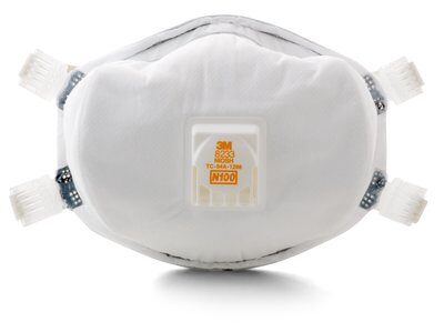 3M™ 8233 Particulate Disposable N100 Respirator. Each