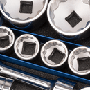 Jet 600503 21 PC 1" DR SAE Socket Wrench Set - 12 POINT