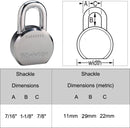 Master Lock - 4 Pro Series 6230 High Security Padlocks w/ BumpStop Technology. Each