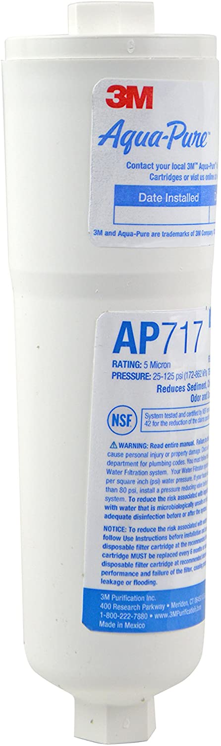 3M AP717 Aqua-Pure In-Line Water Filter System. Each