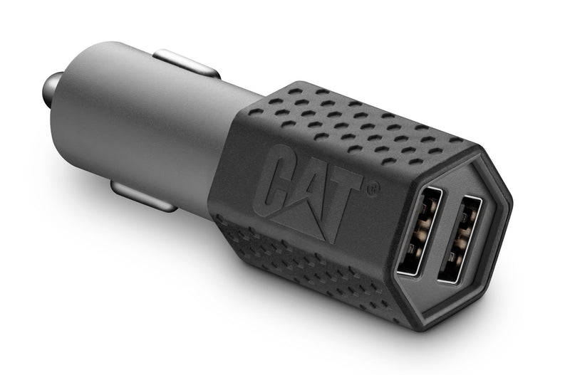 Cat® CAT-DC2USB-BLK Dual USB to DC Vehicle Adapter. Each