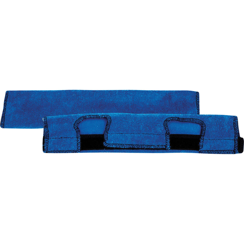 Dynamic Safety HPSB470I Terry Cloth Sweat Bands with Velcro Closure, One size fits all, Blue. Box/3 Pairs