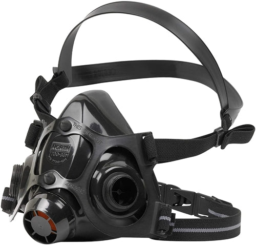 Honeywell North 770030M Silicone Half Mask Respirator - Medium. Each
