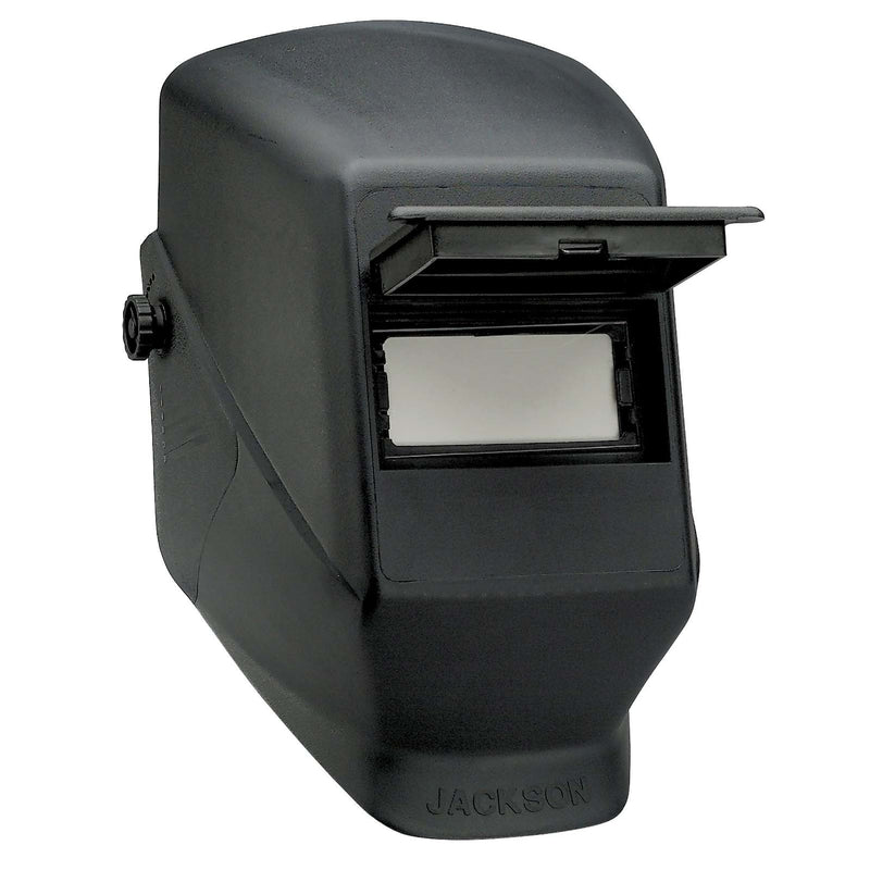 Jackson Safety 14982 HSL-2 Passive Welding Helmet - Black - Lift Front. Each