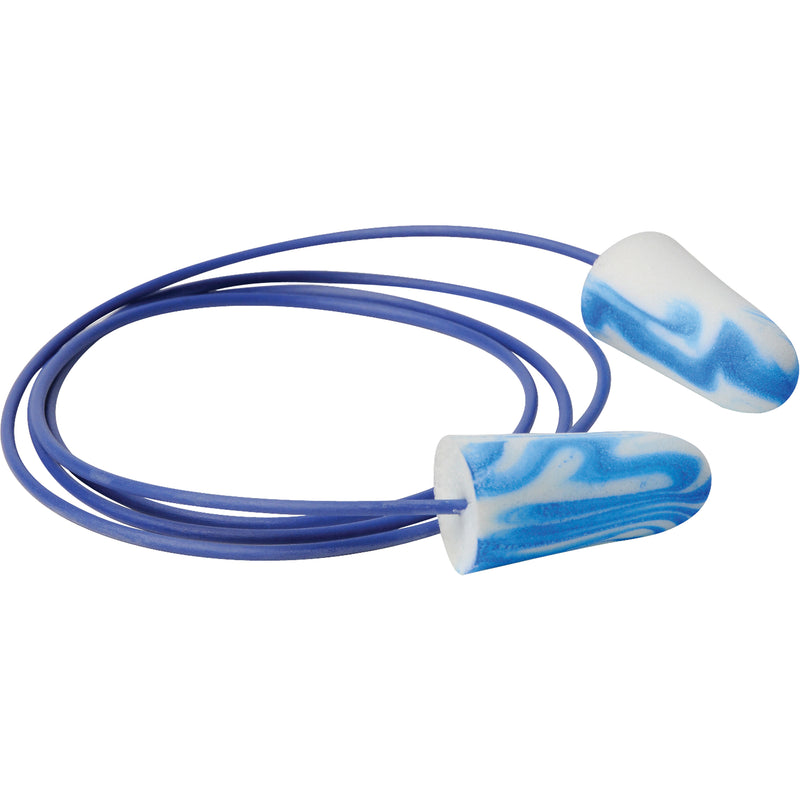 MOLDEX SparkPlugs® 6615 Metal Detectable Disposable Earplugs, Corded, NRR 33dB. 100 Pairs