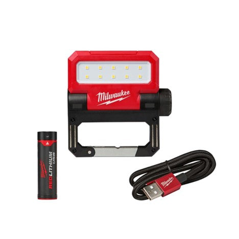 Milwaukee 2114-21 REDLITHIUM USB ROVER Pivoting Flood Light. Each