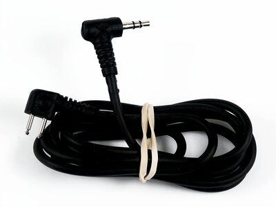 3M PELTOR FL6N Audio Input Cable, 3.5mm Stereo Plug, Black. Each