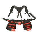Milwaukee 48-22-8120 Contractor Work Belt w/ Suspension Rig, Fits 30" to 53" Waists. Each