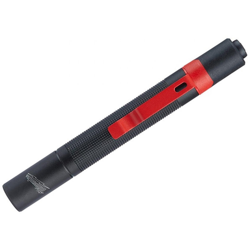 Milwaukee 2105 Aluminum 100-Lumen LED Penlight with Clip, Waterproof, Dustproof. Each