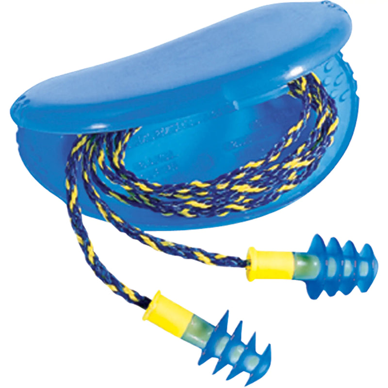 Howard Leight FUS30-HP Fusion Earplugs, Reusable, Detachable Cord Style. Box/100 Pairs